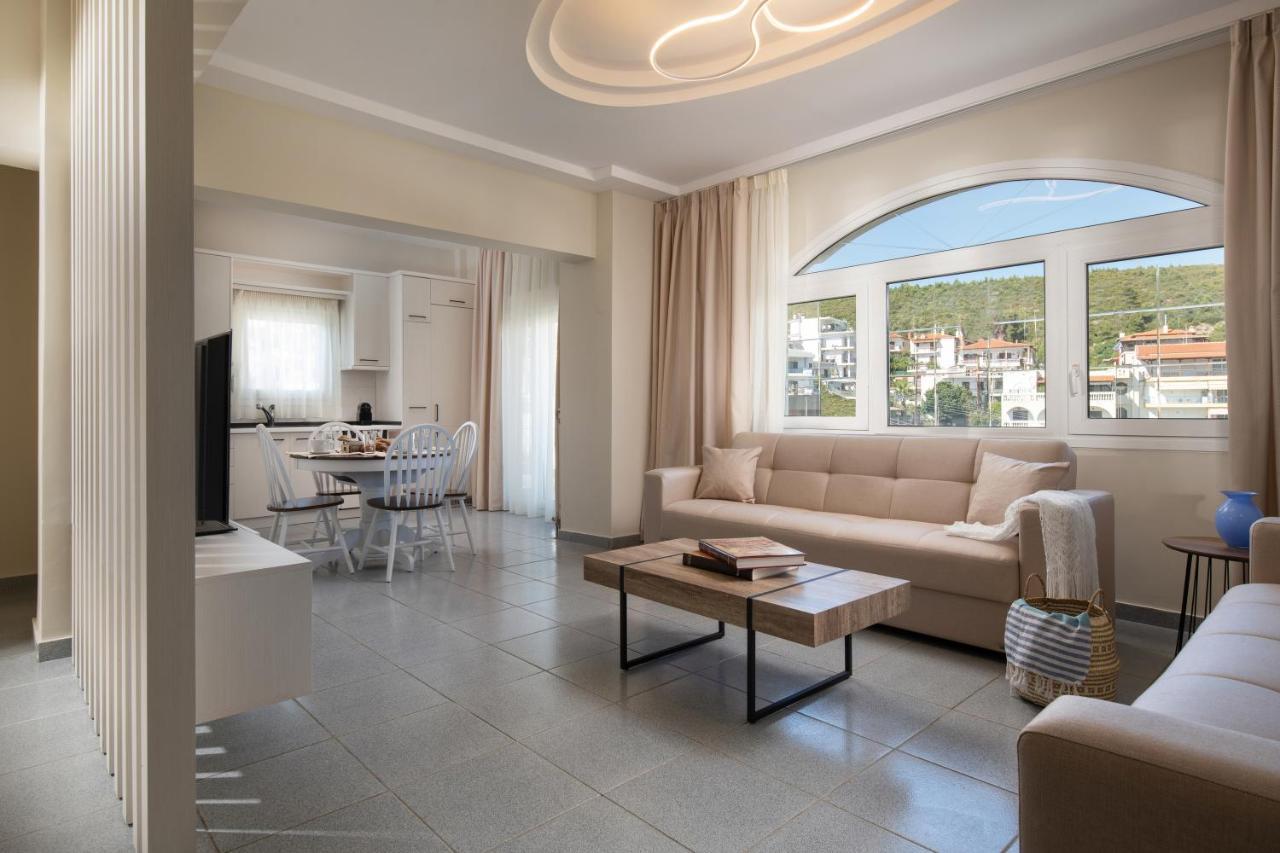 Olenia Luxury Apartments 4 Néosz Marmarász Kültér fotó