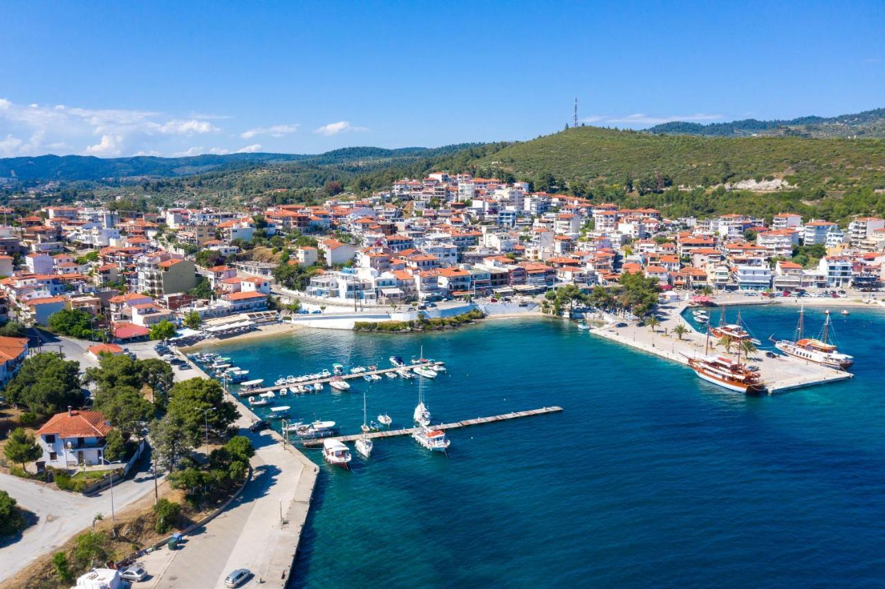 Olenia Luxury Apartments 4 Néosz Marmarász Kültér fotó