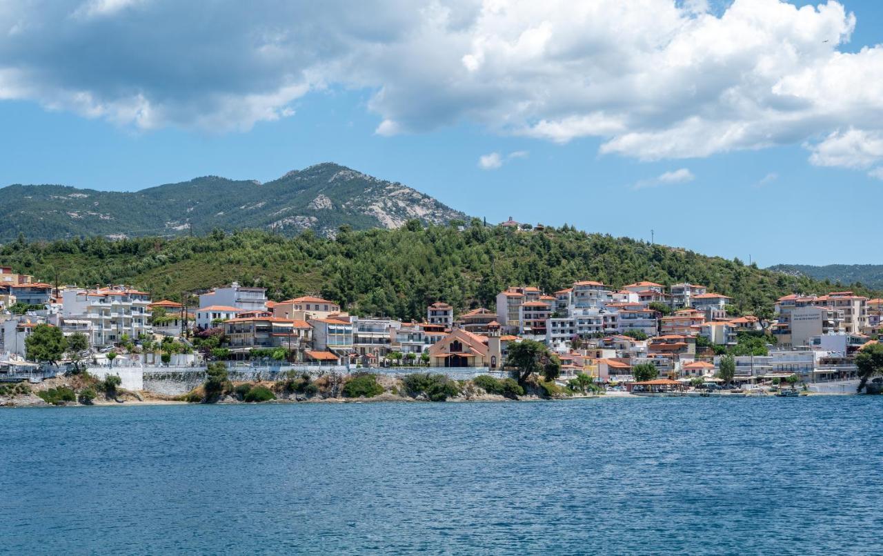 Olenia Luxury Apartments 4 Néosz Marmarász Kültér fotó
