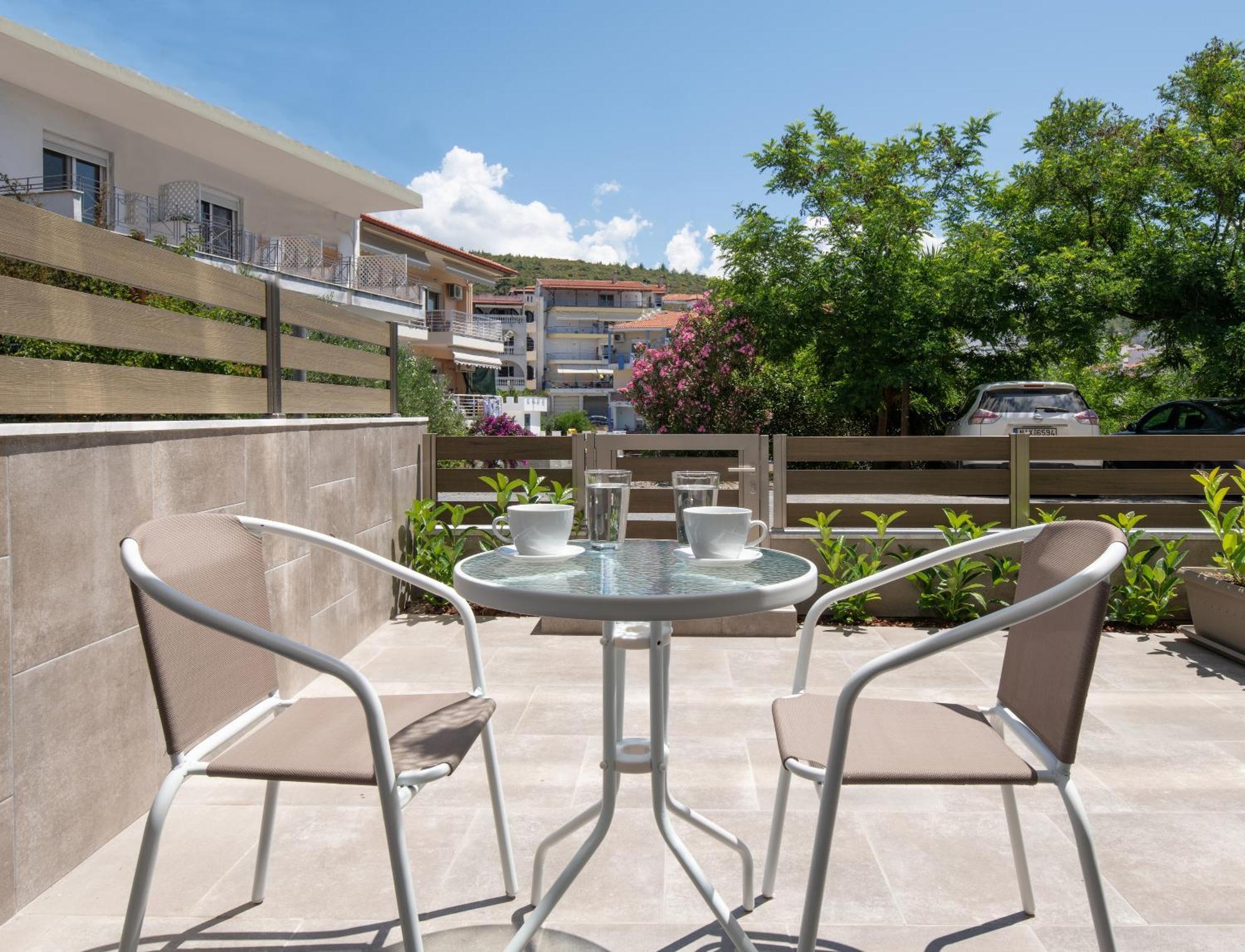 Olenia Luxury Apartments 4 Néosz Marmarász Kültér fotó
