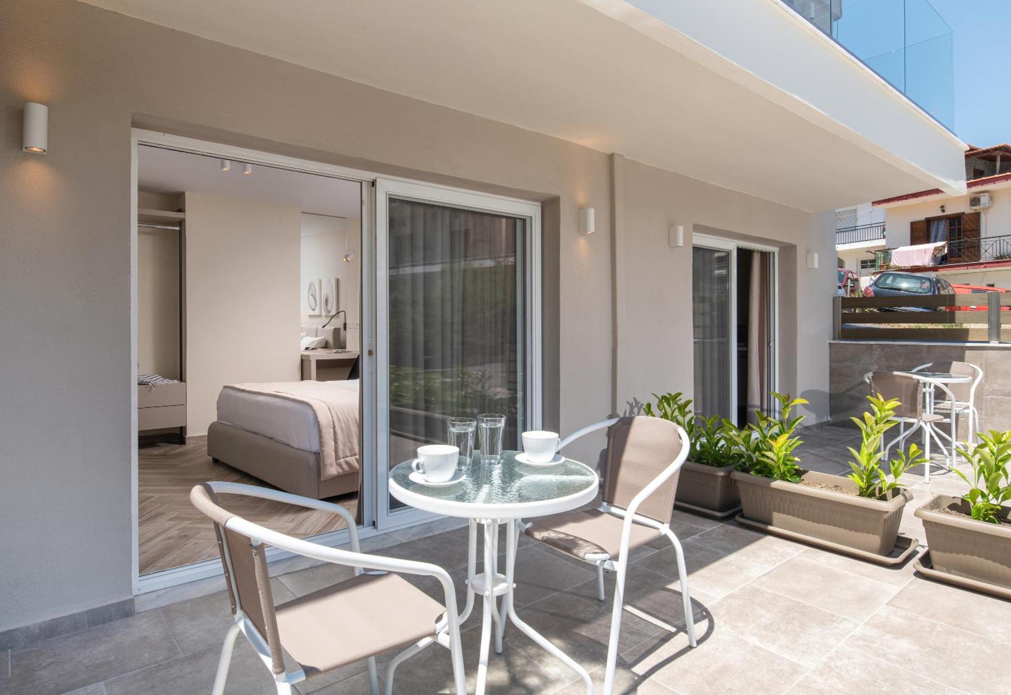 Olenia Luxury Apartments 4 Néosz Marmarász Kültér fotó